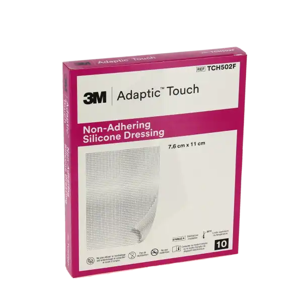 Adaptic Touch Pansement Siliconé Non Adhérent