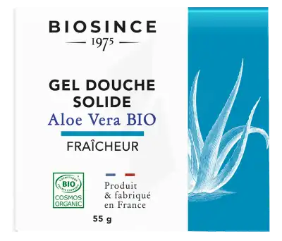 Biosince 1975 Gel Douche Solide Aloé Vera Bio Fraîcheur 55g à Chalon-sur-Saône