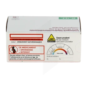 Lisinopril/hydrochlorothiazide Teva 20 Mg/12,5 Mg, Comprimé Sécable