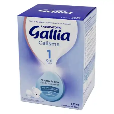 Gallia Calisma 1 Lait En Poudre 2 Sachets/600g à SAINT-PRIEST