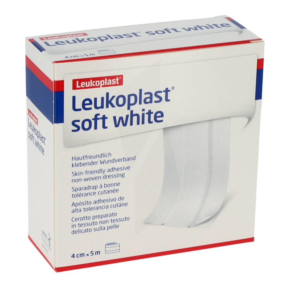 Leukoplast Soft White Pansement à Découper 4cmx5m B/1