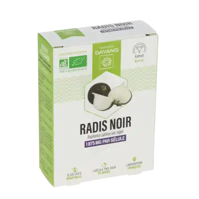 Dayang Radis Noir Bio 15 Gélules à BOURBON-LANCY