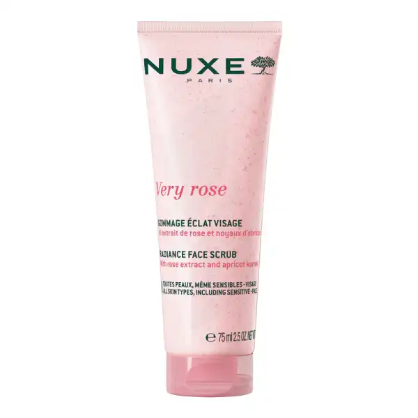 Nuxe Very Rose Gel Gommage éclat Visage T/75ml