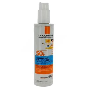La Roche Posay Anthelios Dermo-pediatrics Uvmune 400 Invisible Spf50+ Flacon Pompe/200ml