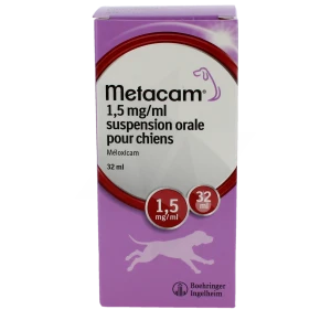 Metacam 1,5 Mg/ml Suspension Orale Pour Chiens, Suspension Buvable