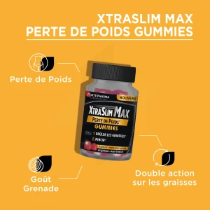 Forte Pharma Xtraslim Max Perte De Poids Gummies Pot/60
