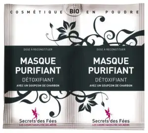 Secrets Des Fées Masque Purifiant Charbon 2sachets/6g