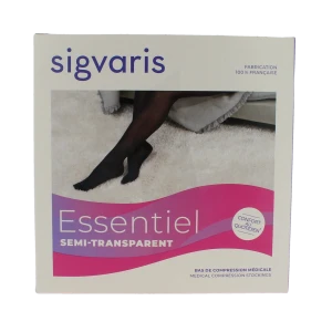 Sigvaris Essentiel Diaphane Semi-transparent Collant Classe 2 Femme Dune Normal M
