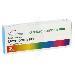 Minirinmelt 60 Microgrammes, Lyophilisat Oral