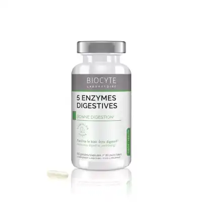 Biocyte 5 Enzymes Biocyte Gélules B/60