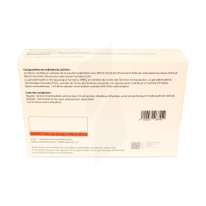 Fertistartkit 900 Ui, Poudre Et Solvant Pour Solution Injectable