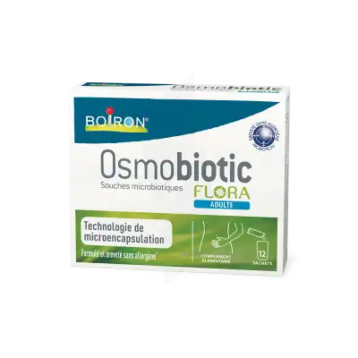 Boiron Osmobiotic Flora Adulte Poudre Orale 12 Sachets/1,6g à BU