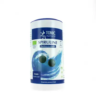 Tonic Nature Spiruline Comprimés B/500 à Crocq