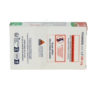 Tramadol Bgr L.p. 200 Mg, Comprimé à Libération Prolongée