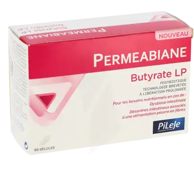 Pileje Permeabiane Butyrate Lp 60 Gélules à Saint-Médard-en-Jalles