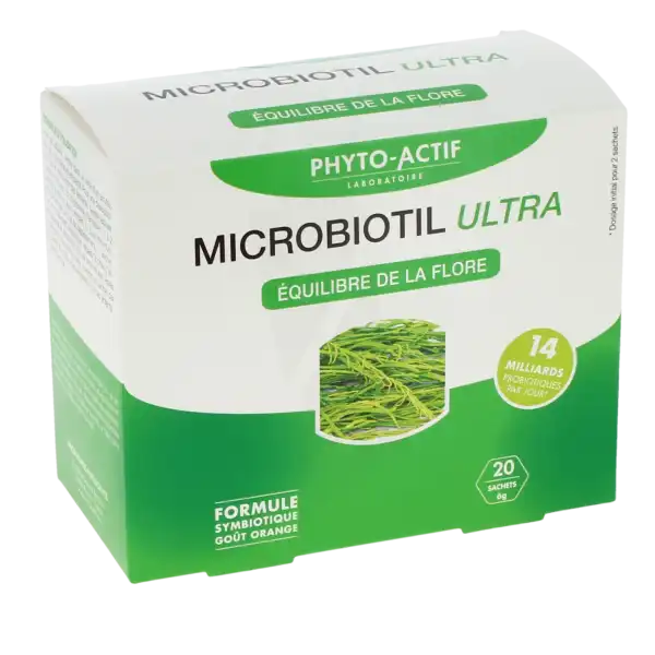 Phyto-actif Microbiotil Ultra Pdr 20sach