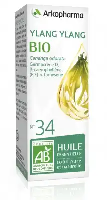 Arkopharma Huile Essentielle Bio N°34 Ylang Ylang Fl/5ml à TOULOUSE