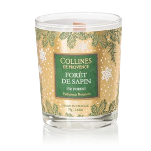 Collines De Provence Bougie Parfumée Forêt De Sapin 75g