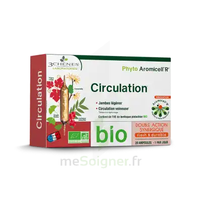Phyto Aromicell'r Circulation Solution Buvable Bio 30 Ampoules /10ml à Bordeaux