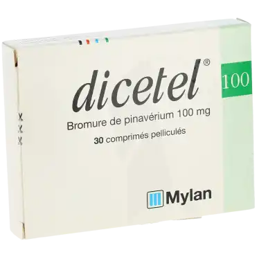 DICETEL 100 mg, comprimé pelliculé