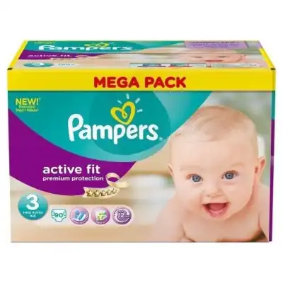 Pampers Active Fit T3 X 90 à Courbevoie