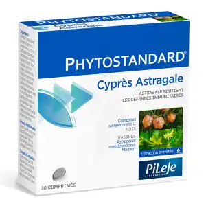 Acheter Pileje Phytostandard - Cyprès / Astragale 30 comprimés à Paris