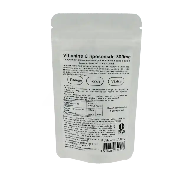 Valebio Vitamine C Liposomale 300 Mg Gélules Sachet/30