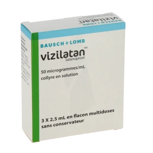 Vizilatan 50 Microgrammes/ml, Collyre En Solution