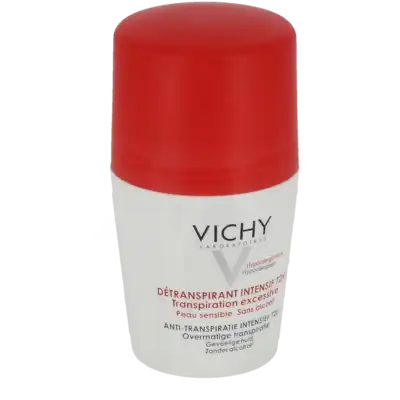 Vichy Détranspirant Intensif 72h Transpiration Excessive Roll-on/50ml à Nice