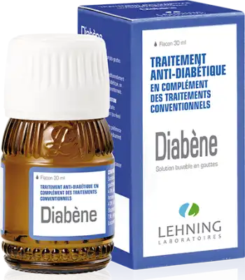 Lehning Diabene Solution Buvable En Gouttes Fl/30ml à Saint-Avold