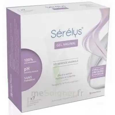 Sérélys Gel Vaginal Lubrifiant 7 Monodoses/5ml à Eysines