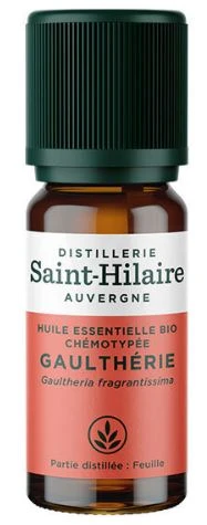Huile essentielle de Wintergreen (Gaulthérie) - 10ml - De Saint Hilaire