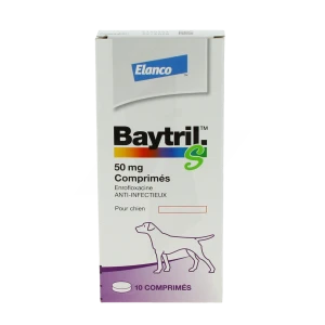 Baytril S 50 Mg, Comprimé