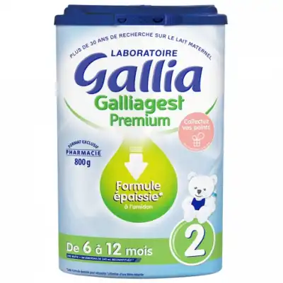 Gallia Galliagest 2 Lait En Poudre 800g à DURMENACH