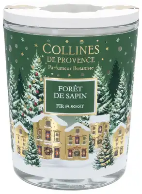 Collines De Provence Bougie Parfumée Forêt De Sapin Pot/180g à Bordeaux