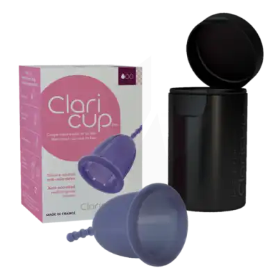 Claricup Coupelle silicone menstruelle T0 B/1