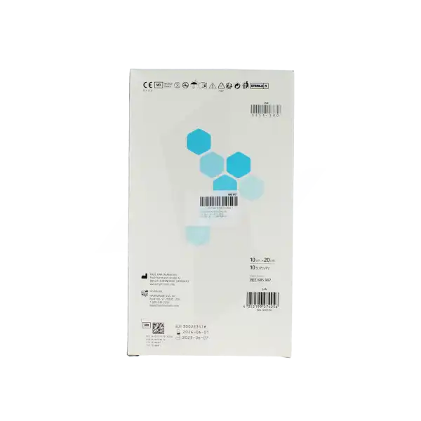 Hydrotac Transparent Pansements Gel Non Adhésif 10x20cm B/ 10