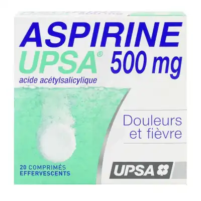 Aspirine Upsa 500 Mg, Comprimé Effervescent à Gradignan