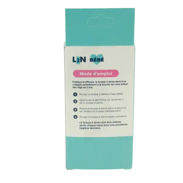 L2n Brosse Dents Demi-lune Bébé