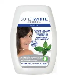 Superwhite Original Pdr Dentaire Blanchissante Fl/80g