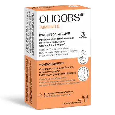 Oligobs Immunité D3+b9 Caps B/84 à Mérignac