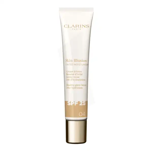 Clarins Skin Illusion Tinted Moisturizer Spf25 Crème Teintée Booster D'éclat 04 40ml