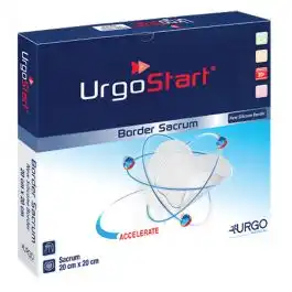 Urgostart Border Pansement Hydrocellulaire Adhésif 20x20cm B/16 à MONTAIGUT-SUR-SAVE