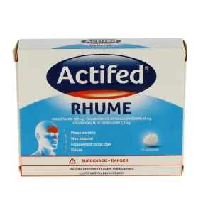 Actifed Rhume, Comprimé