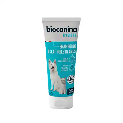 Biocanina Shampoing Éclat Pelage Blanc Fl/200ml