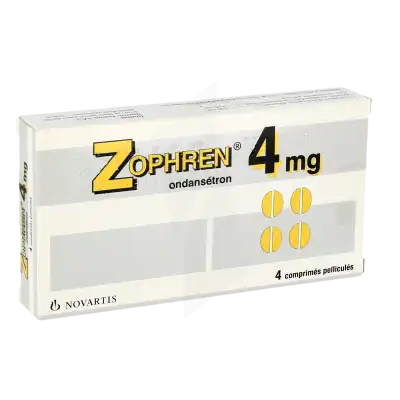 Zophren 4 Mg, Comprimé Pelliculé à SAINT-SAENS