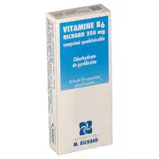 Vitamine B6 Arrow 250 Mg, Comprimé Quadrisécable