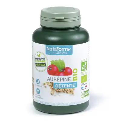 Nat&form Bio Aubepine Bio 200 Gélules Végétales à Béthune