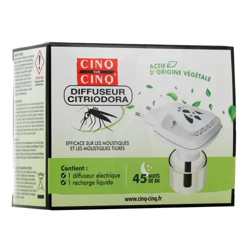 Cinq Sur Cinq Diffuseur Citriodora