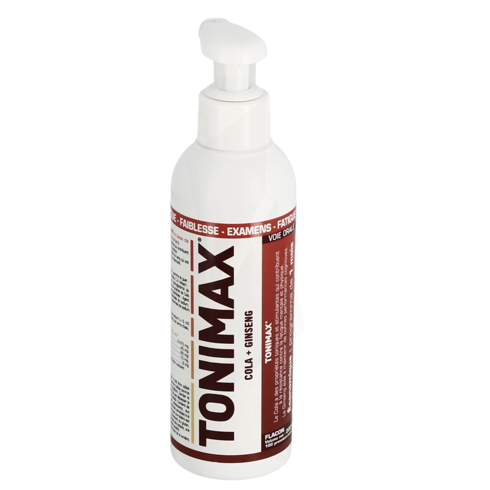 Tonimax S Buv Coup De Fatigue Sans Glucose Fl Pompe/200ml